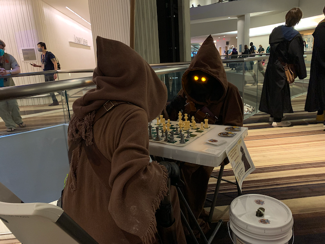 The Chess Jawa playing at Dragon Con